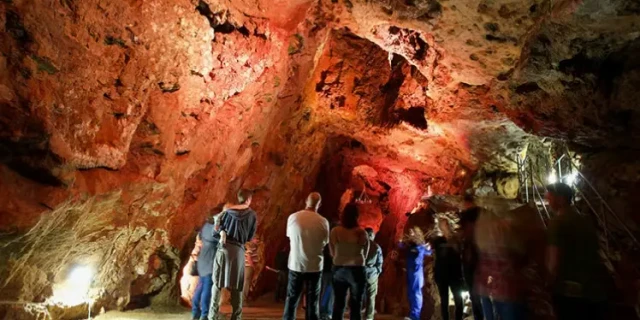 Heights of Abraham terrace view masson cave